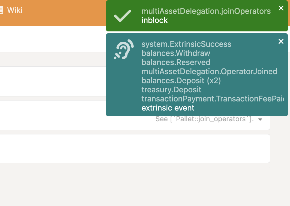 PolkadotJS Operator Joined